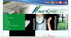 Desktop Screenshot of nextis.fr